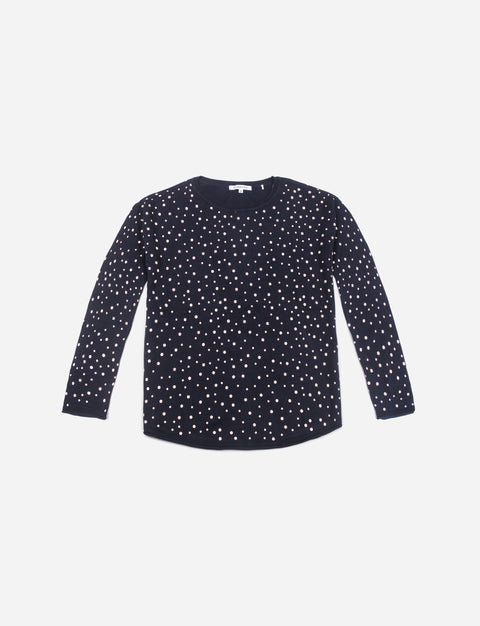 Sweater estampado manga larga