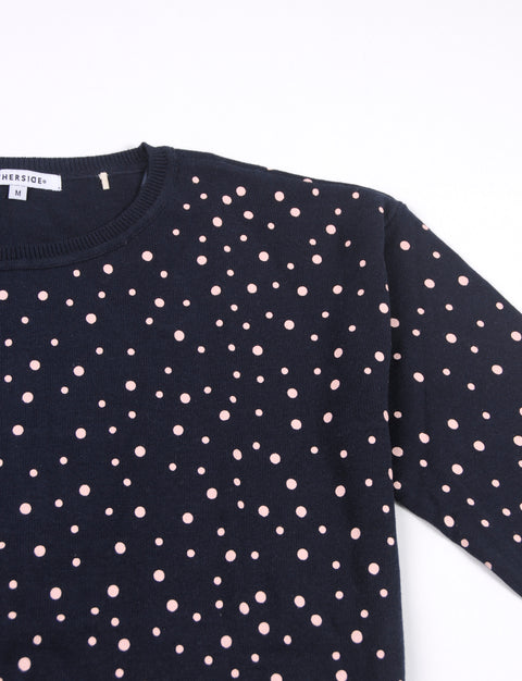 Sweater estampado manga larga