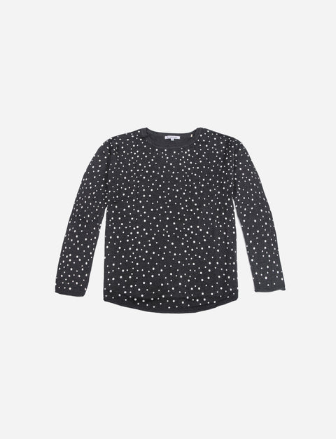 Sweater estampado manga larga