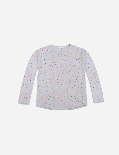 Sweater estampado manga larga