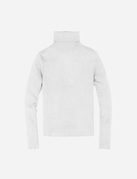 Sweater con cuello alto