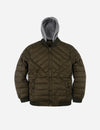 Campera capitoneada para hombre