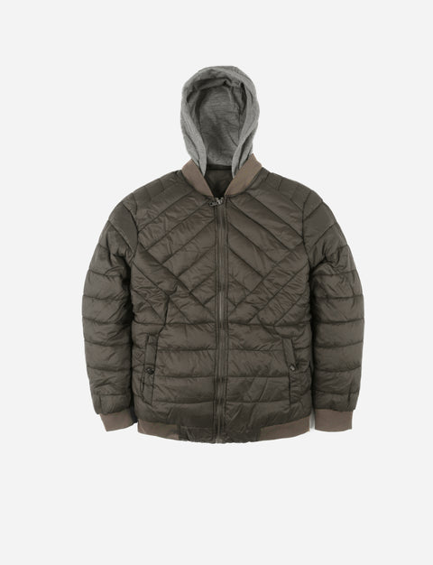 Campera capitoneada para hombre