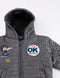 Campera combinada para niño