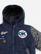 Campera combinada para niño
