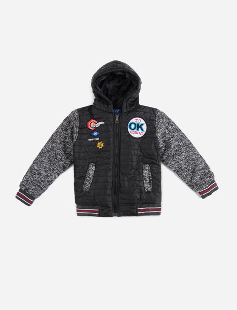 Campera combinada para niño
