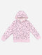 Campera de niña con cierre