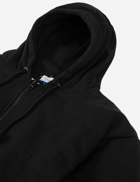 Campera con cierre y capucha