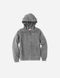 Campera de niña con cierre y capucha