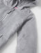 Campera de niña con cierre y capucha
