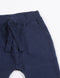 Pantalon con cintura y puño en rib