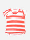 T-shirt escote en V