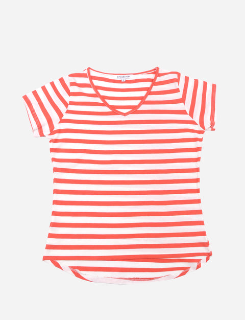 T-shirt escote en V