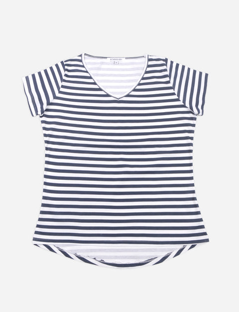 T-shirt escote en V