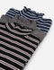 T-shirt manga larga con cuello alto
