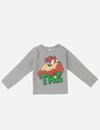 T-shirt manga larga Taz Otherside