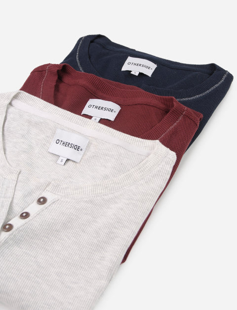 T-shirt con media cartera de botones