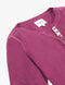 T-shirt con media cartera de botones